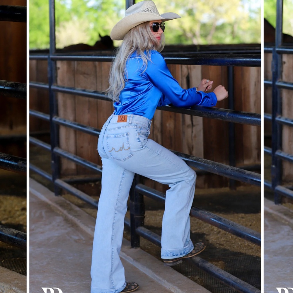Ranch Dress’n Flare Wide Leg Jeans